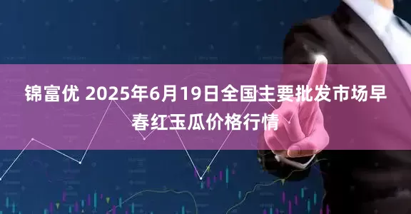 锦富优 2025年6月19日全国主要批发市场早春红玉瓜价格行情