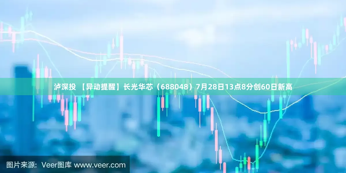 泸深投 【异动提醒】长光华芯（688048）7月28日13点8分创60日新高